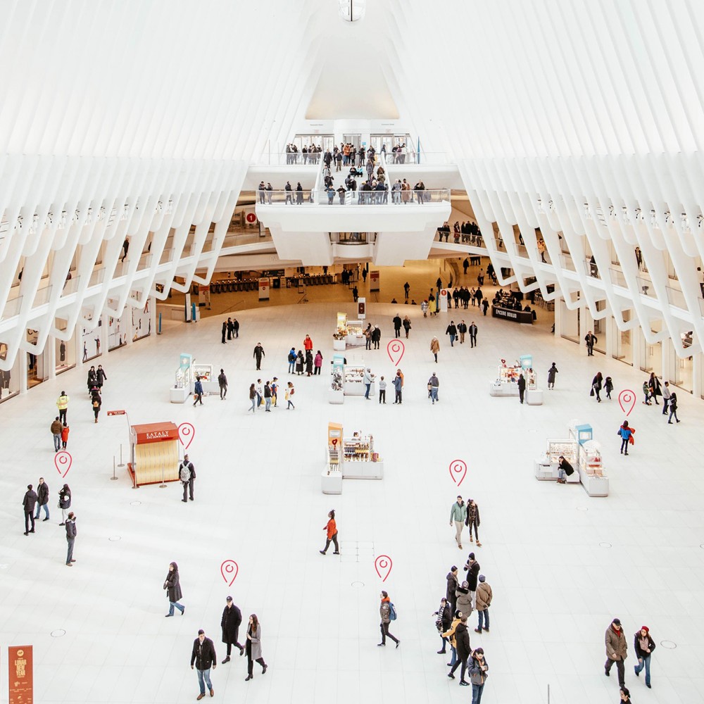 Leveraging indoor positioning